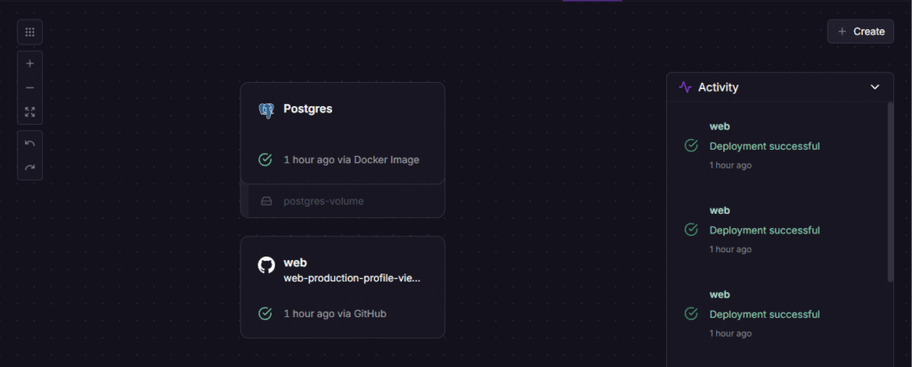 Exemplo de integração do Railway com Postgres e deploy de aplicação web